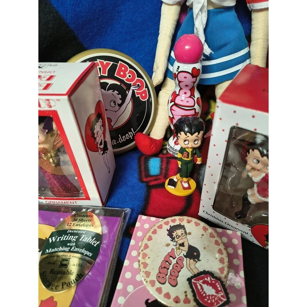 Large Vintage Lot Of Betty Boop Collectibles And Memorabilia Retro Many Items